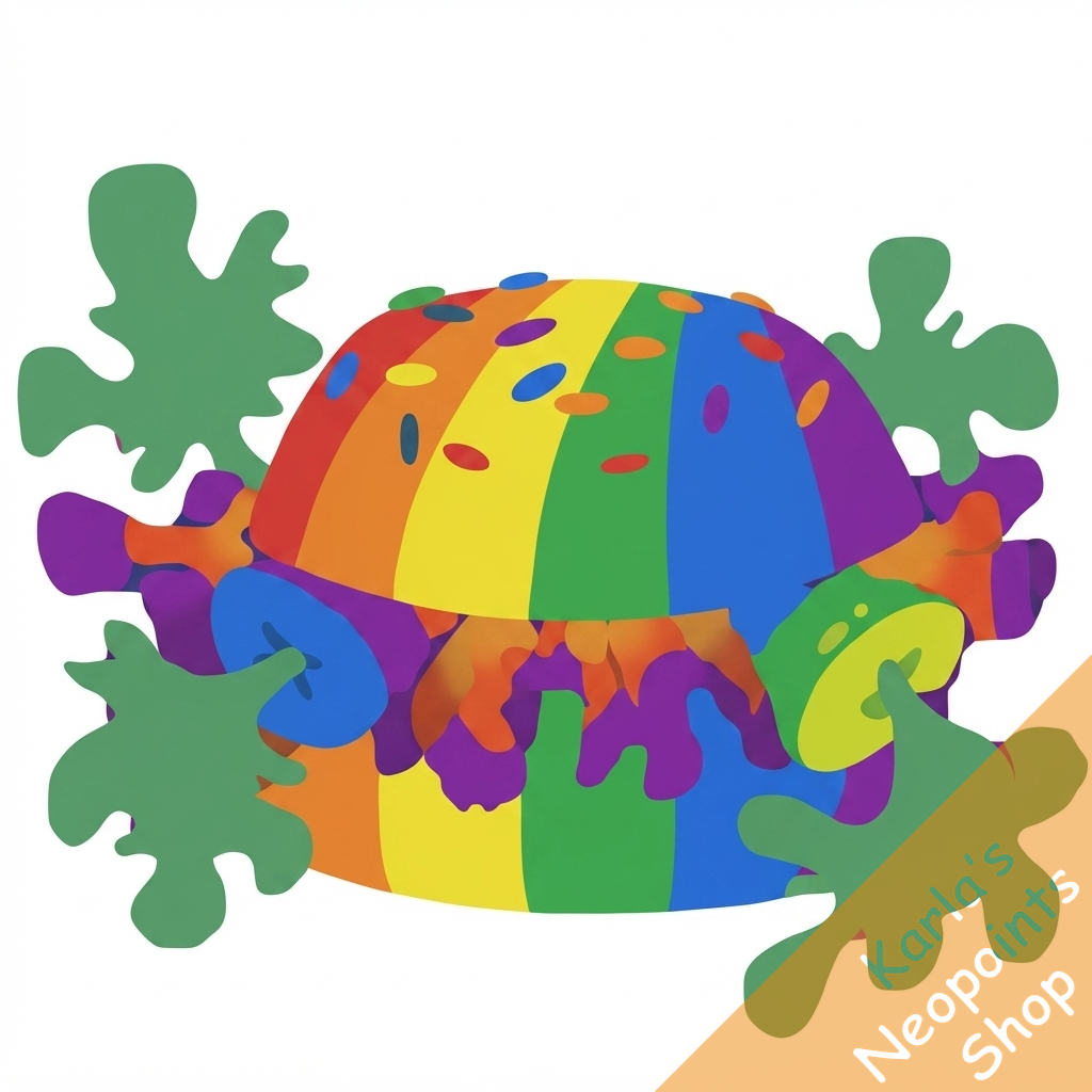 Rainbow Cybunny Carrot Burger