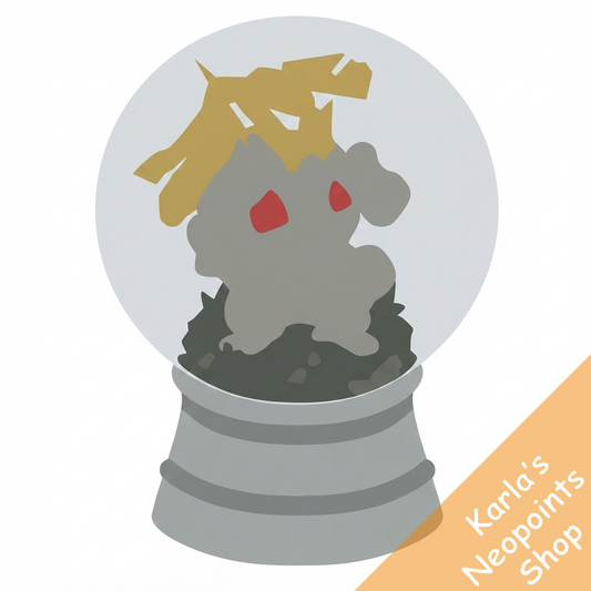 UC Grey Grundo Rain Globe