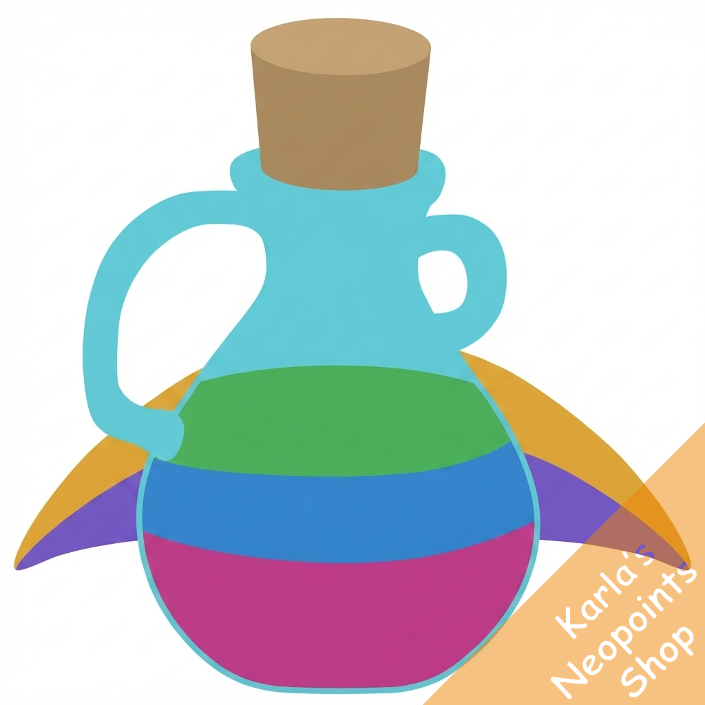Rainbow Poogle Morphing Potion