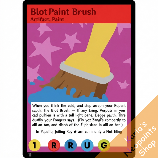 Blue PaintBrush (TCG)