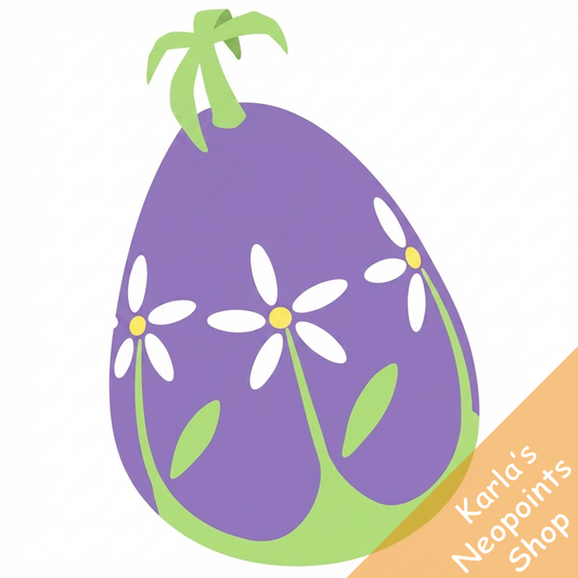 Spring Flowers Easter Negg