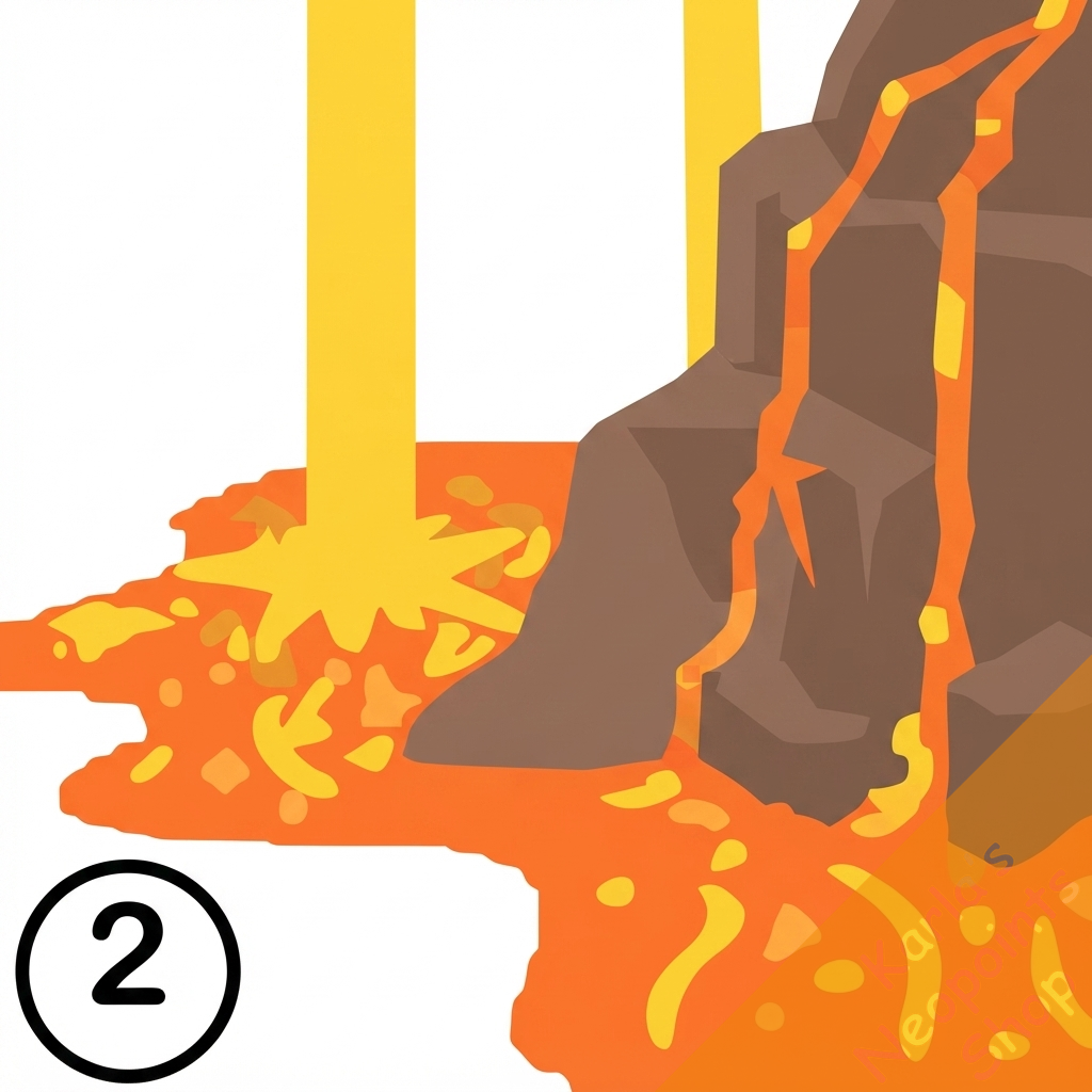 Volcano Lavafall