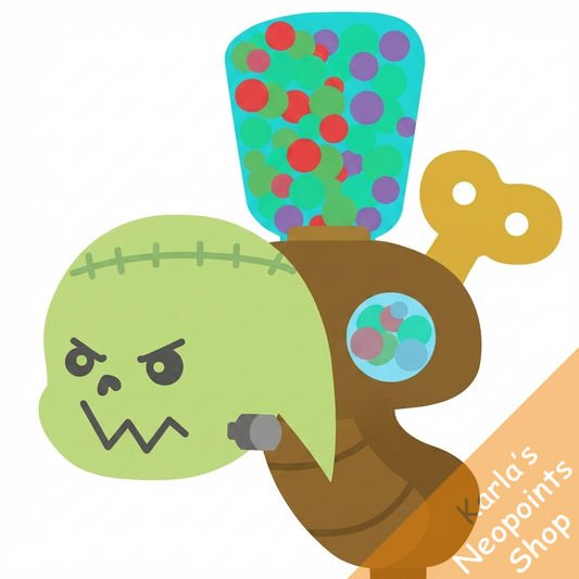 Halloween Kacheek Gum Blaster Toy