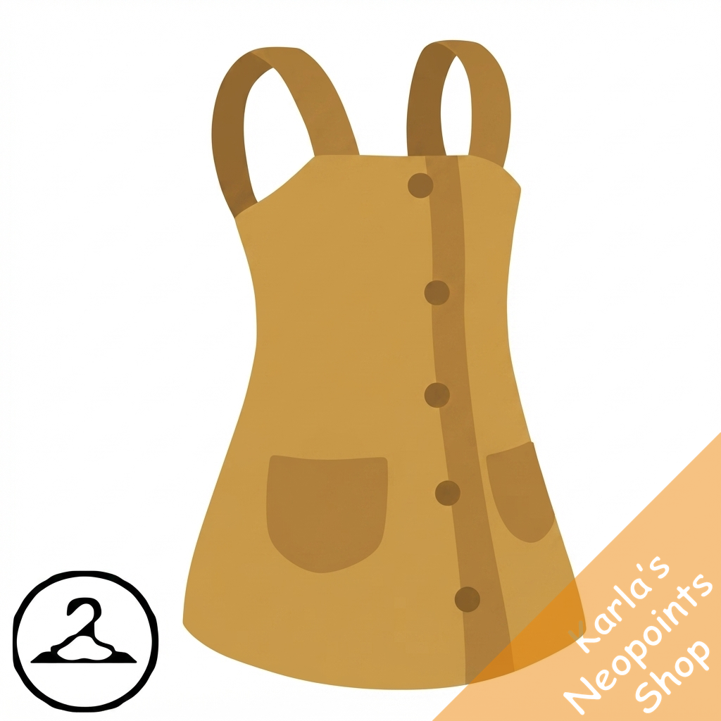 Dazzling Gold Pinafore