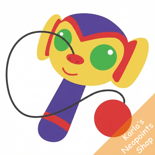 Robot Mynci Paddleball Game