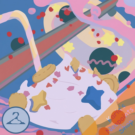 Fantastical Boba Topping Background