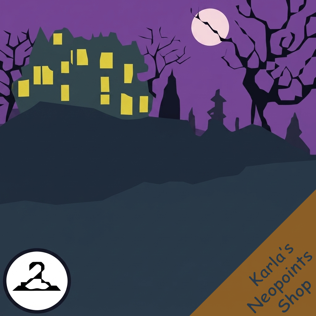 Nox Castle Silhouette Background