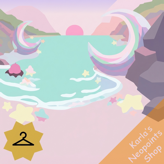 Starfallen Beach Background