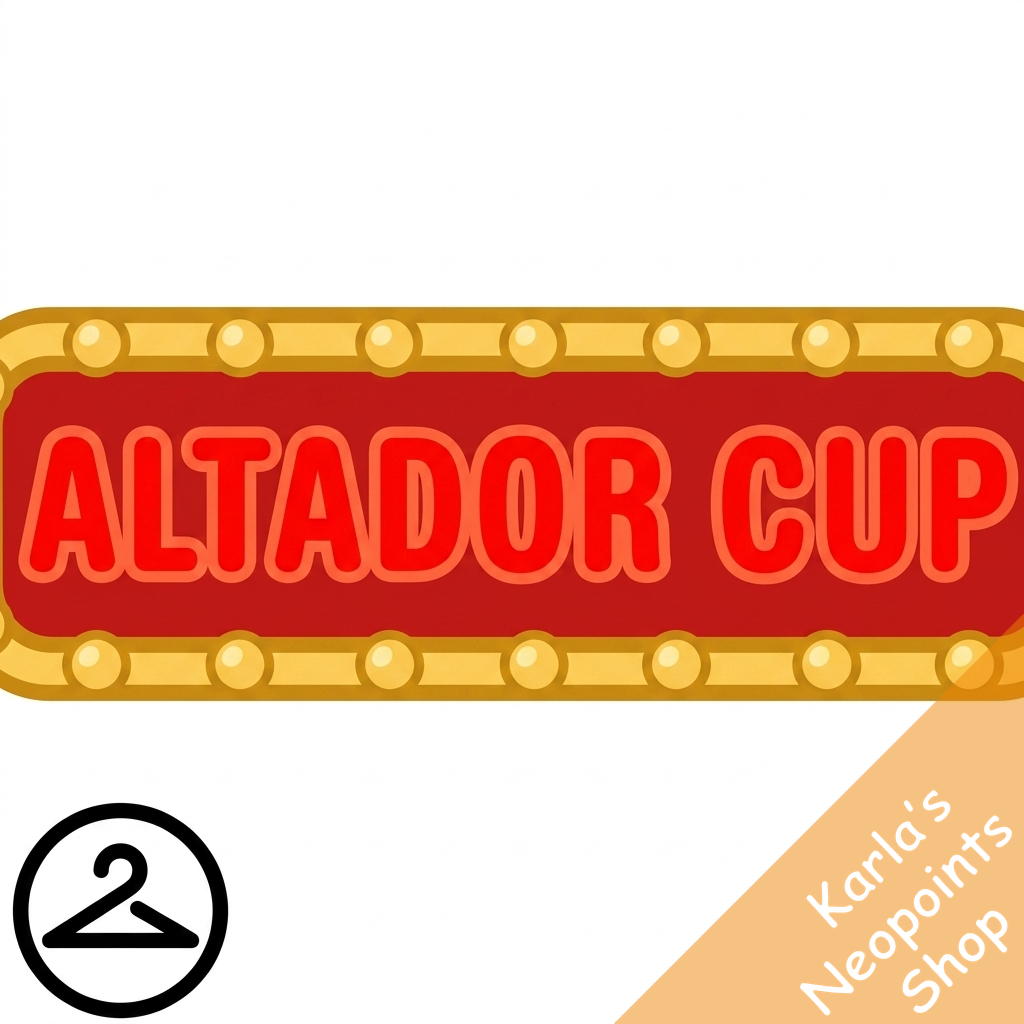 Altador Cup Neon Sign
