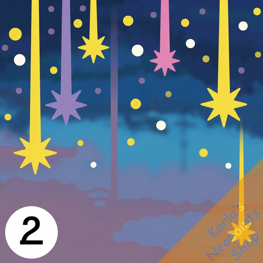 Raining Stars Effect