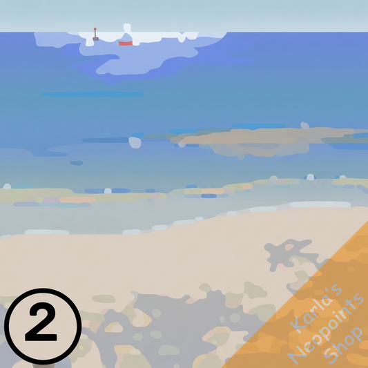 Sparkling Ocean Background