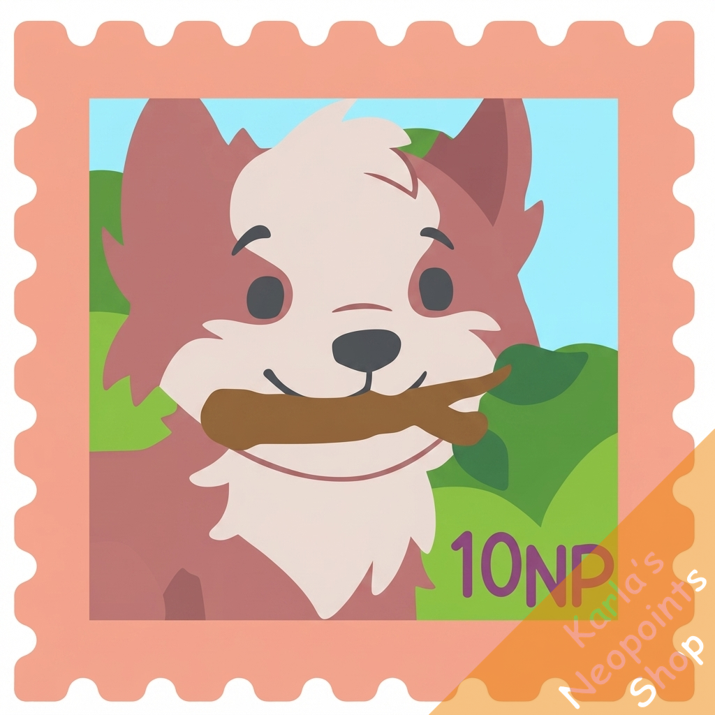 Doglefox Fetch Stamp