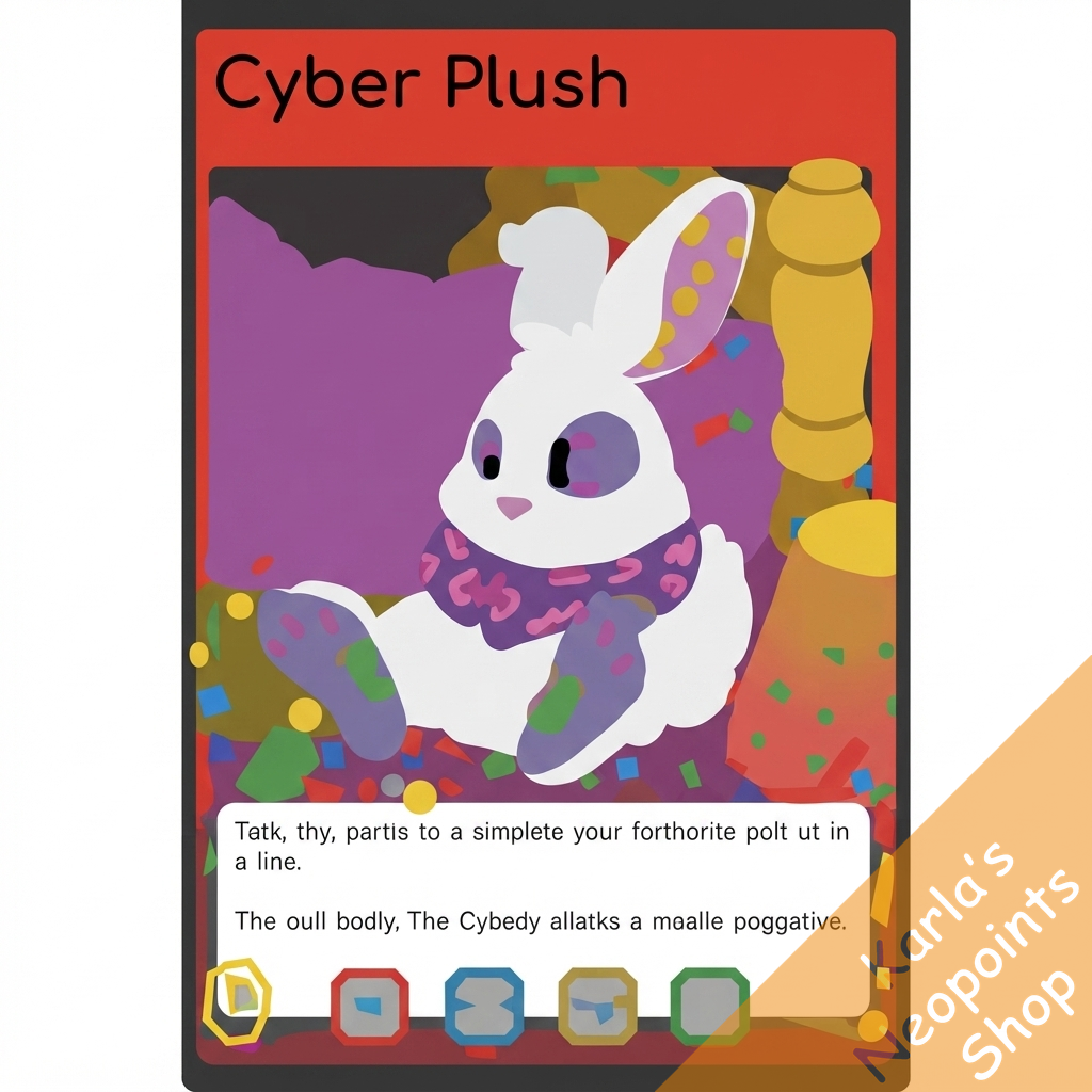 Cybunny Plushie (TCG)