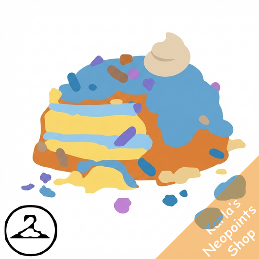 Dyeworks Blue: Baby Messy Birthday Cake Makeup