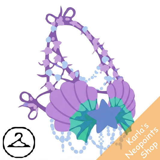 Dyeworks Purple: Maraquan Treasure Halter Top