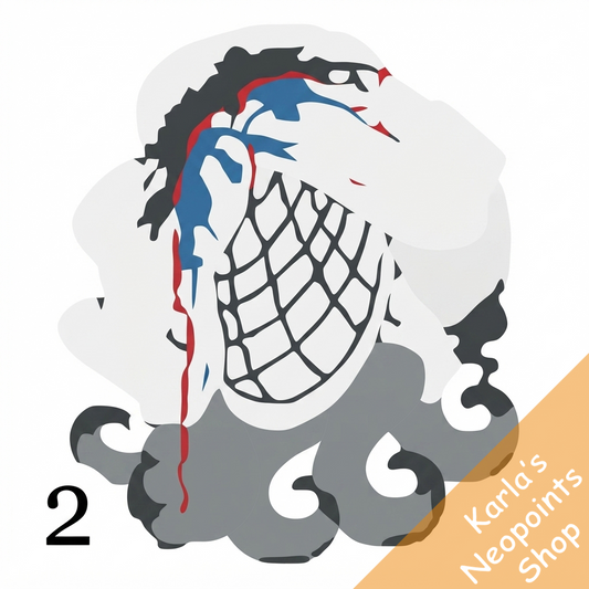 Ink Splat Wig