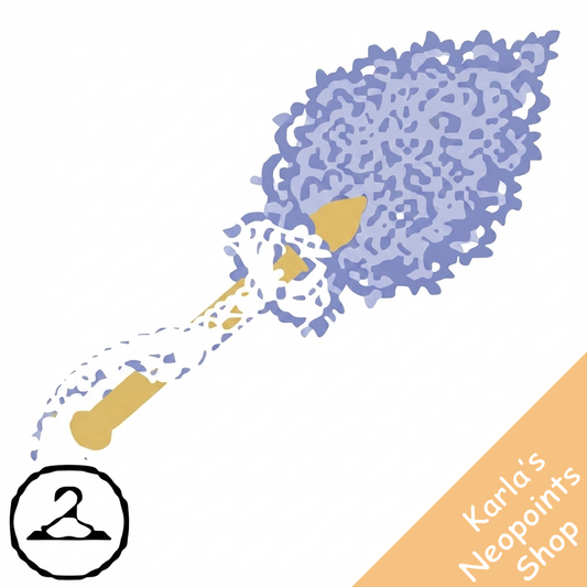 Ironed Lace Wand
