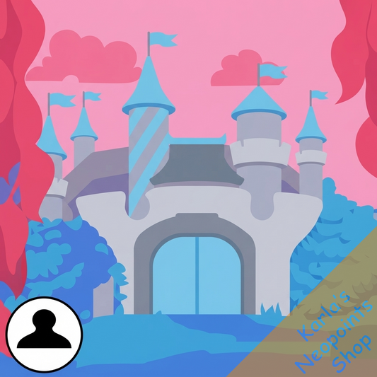 Magical Castle Background