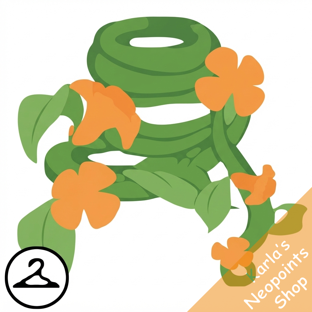 Blooming Vine Scarf
