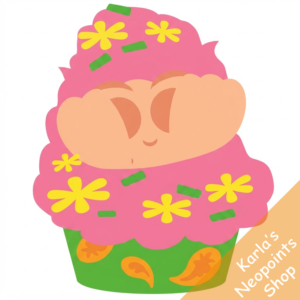 Disco JubJub Cupcake