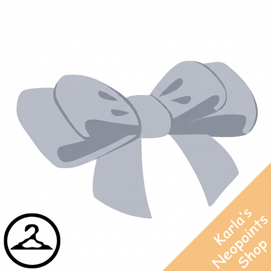 Dyeworks White: Mutant Pink Hair Bow