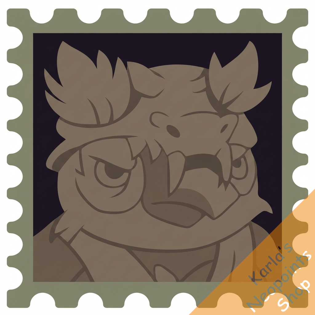 Sera Nero Stamp