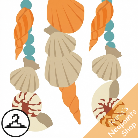 Pearls and Shells Garland