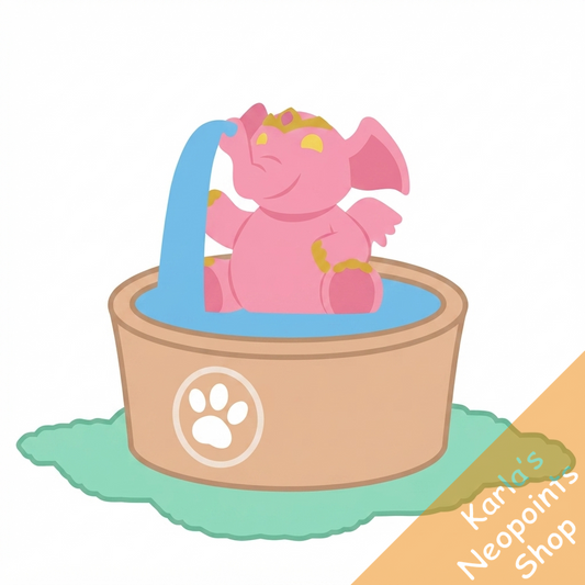 Splashing Drinking Fountain