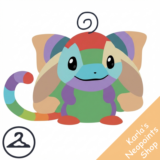 MME11-S3a: Rainbow Carmariller Handheld Plushie