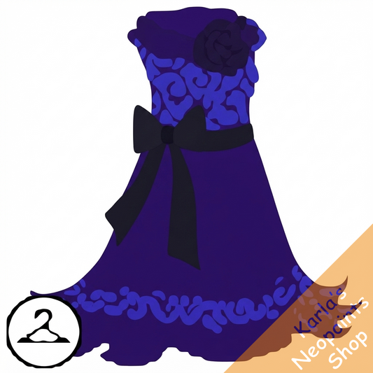 MME18-S1: Gothic Rose Dress