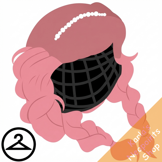 MME20-S3b: Burgundy Braids Wig