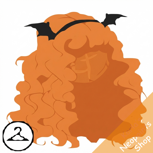 MME28-S3b: Pumpkin Spice Curly Wig