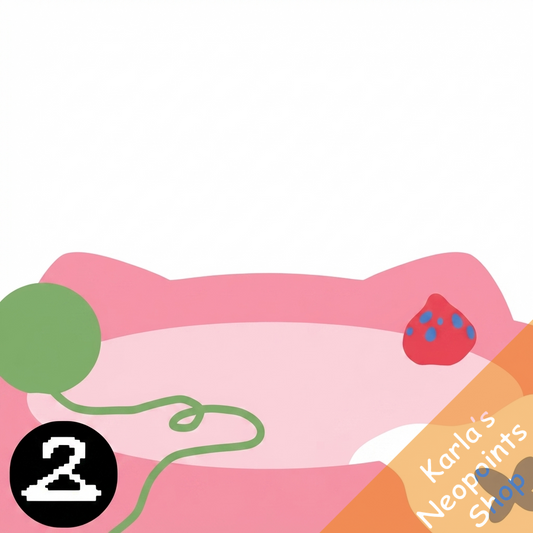 MME29-S5b: Giant Pink Plushie Pet Bed Trinket