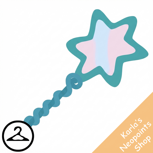 MME6-S1: Magical Shapes Bubble Wand