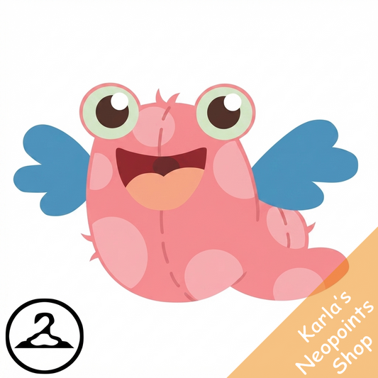 Mutant Overstuffed Faerie Slorg Plushie Handheld