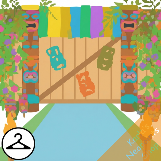 Tiki Party Background