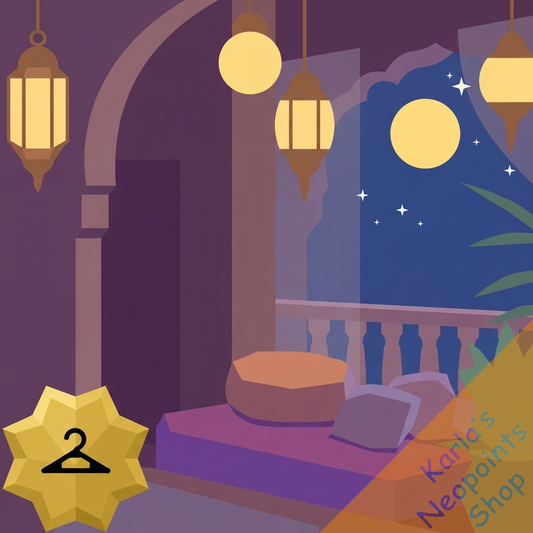 Summer Nights In The Lost Desert Background