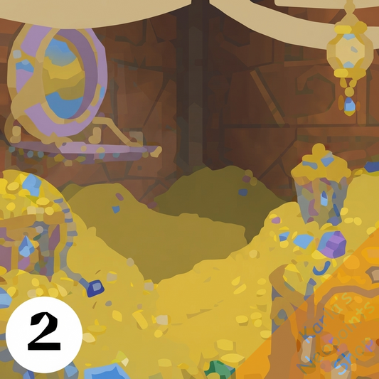 MME14-S4b: Brilliant Treasure Trove Background