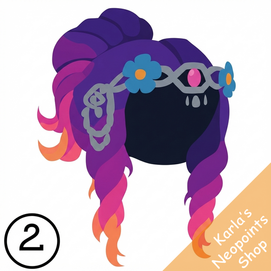 Whimsical Crown Wig