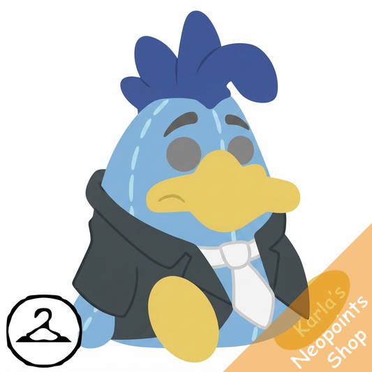Suited Darblat Handheld Plushie