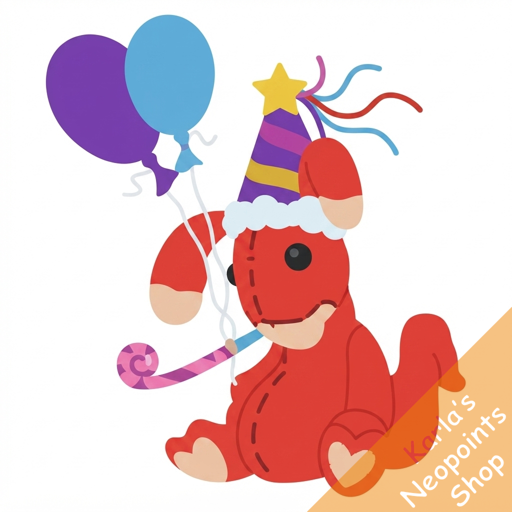 Birthday Blumaroo Plushie