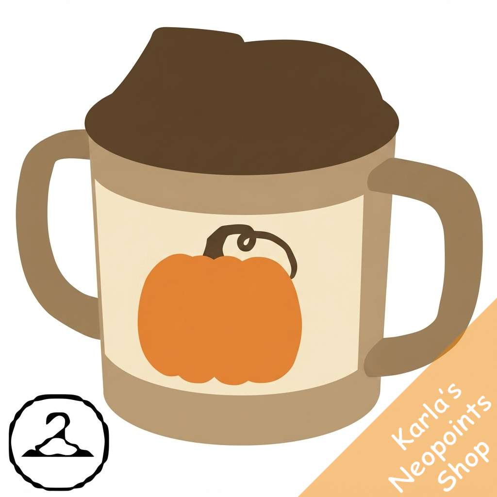 Baby Pumpkin Spice Sippy Cup