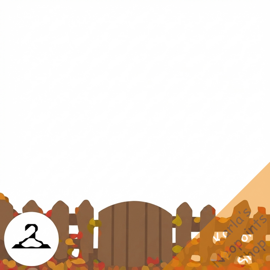 Windy Autumn Fence