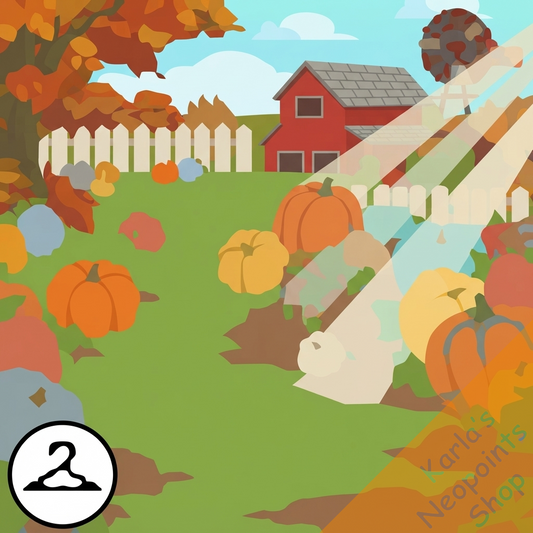 Pumpkin Patch Farm Background