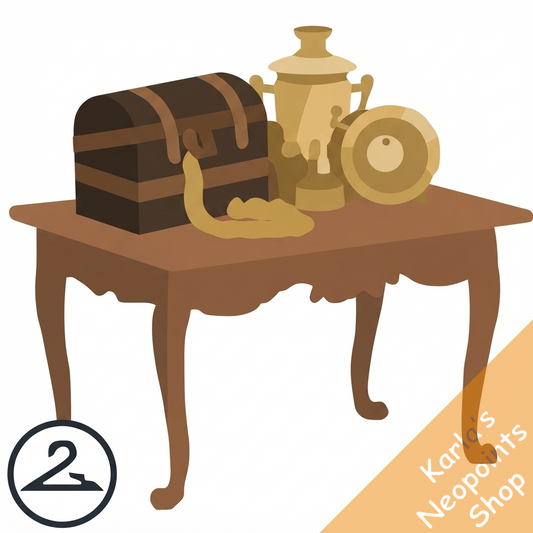 Table of Antique Treasures