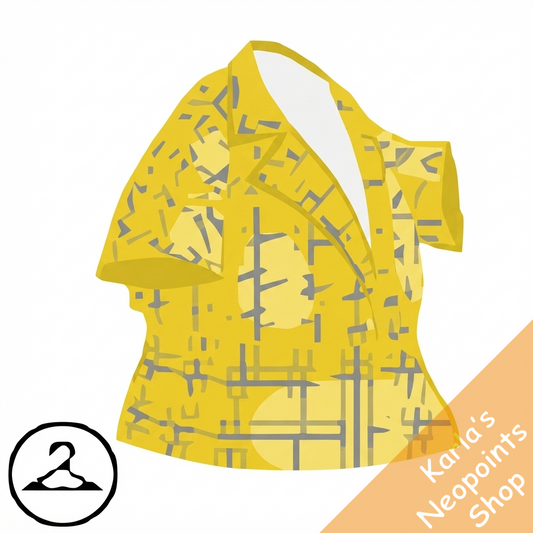 Yellow Plaid Blazer & Skirt