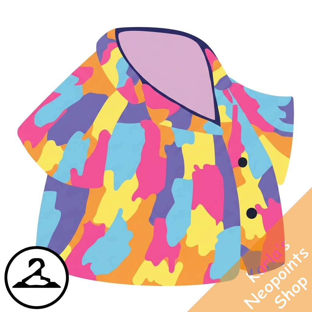 Colourful Beach Shirt