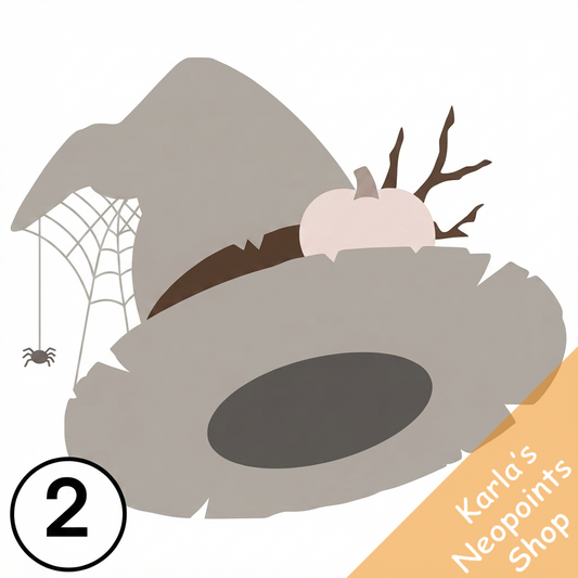 Dyeworks Cream: Creepy Mutant Witch Hat