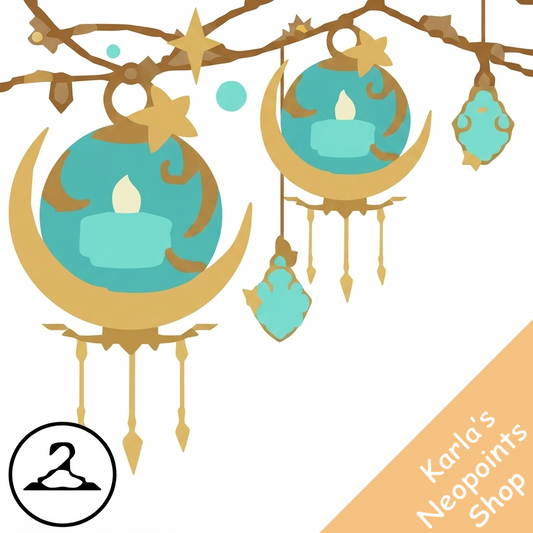 Mystic Lantern Garland Foreground
