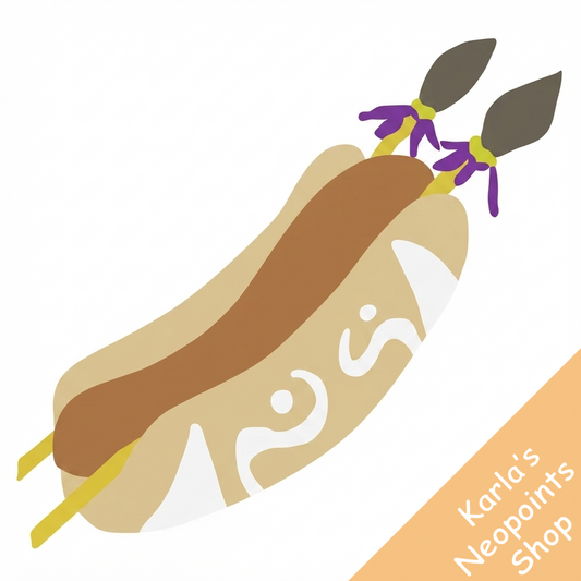 Mystery Island Tiki Hot Dog